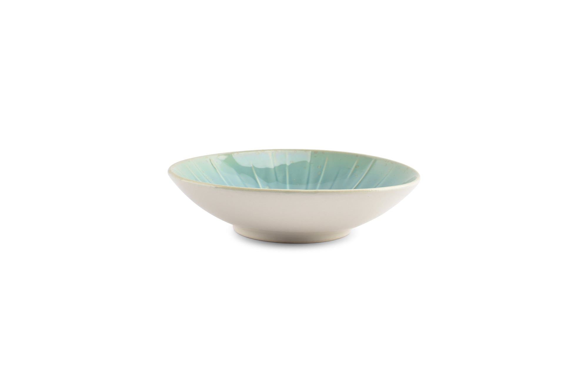 S&P - Bol 19xH5cm turquoise Eclipse - 1 SET - 4 pièces