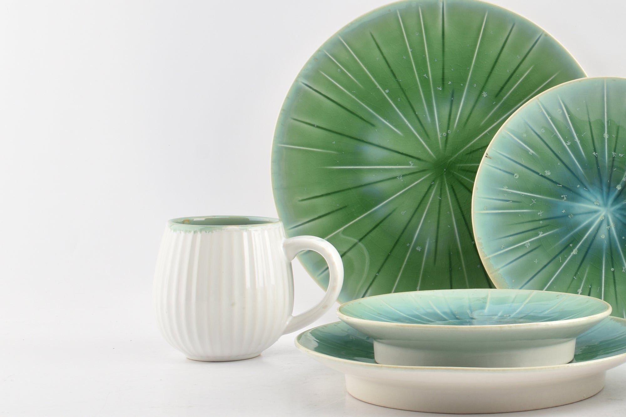 S&P - Chope 50cl turquoise Eclipse - 1 SET - 4 pièces