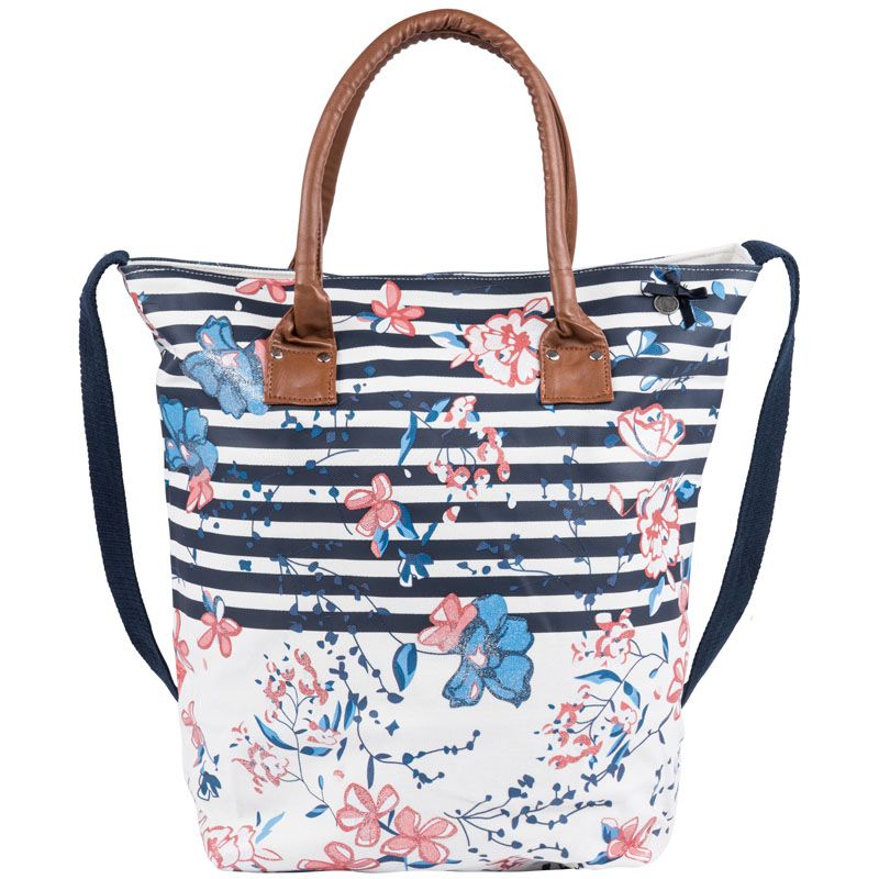 3404102903 - Shoppingtas Theresa  - 5567 - Navy-Optical White - OS