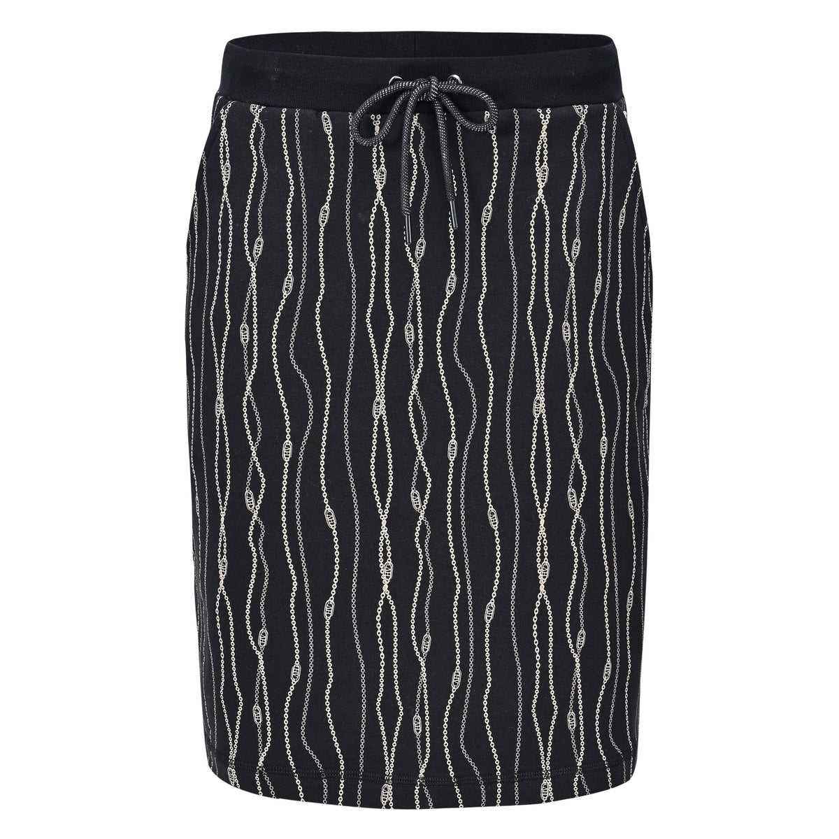 Hv Society - Skirt Hvsmarie - Black Aop