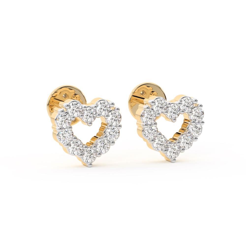 Oorbellen - Geel Goud