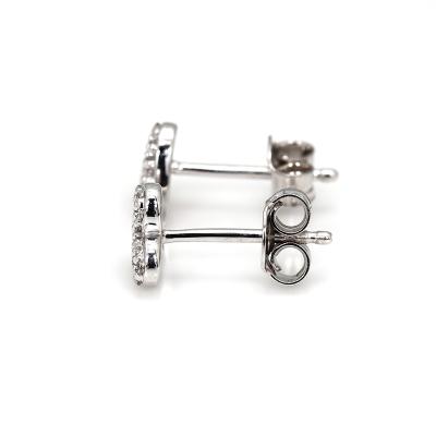 Oorbellen - Wit Goud