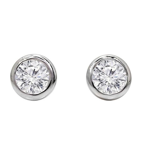 Oorbellen - Wit Goud