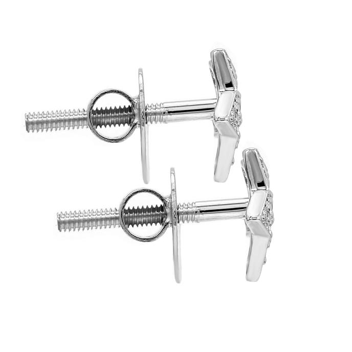 Oorbellen - Wit Goud