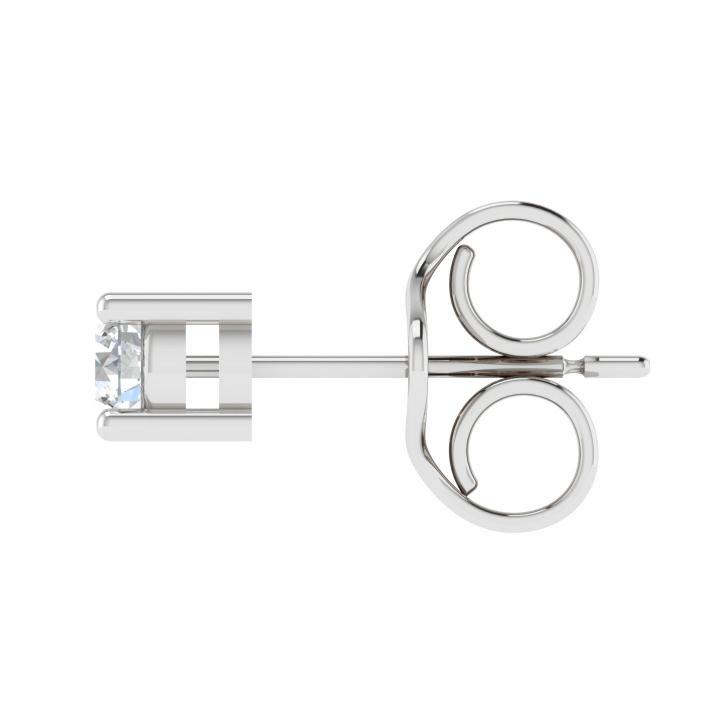 Oorbellen - Wit Goud