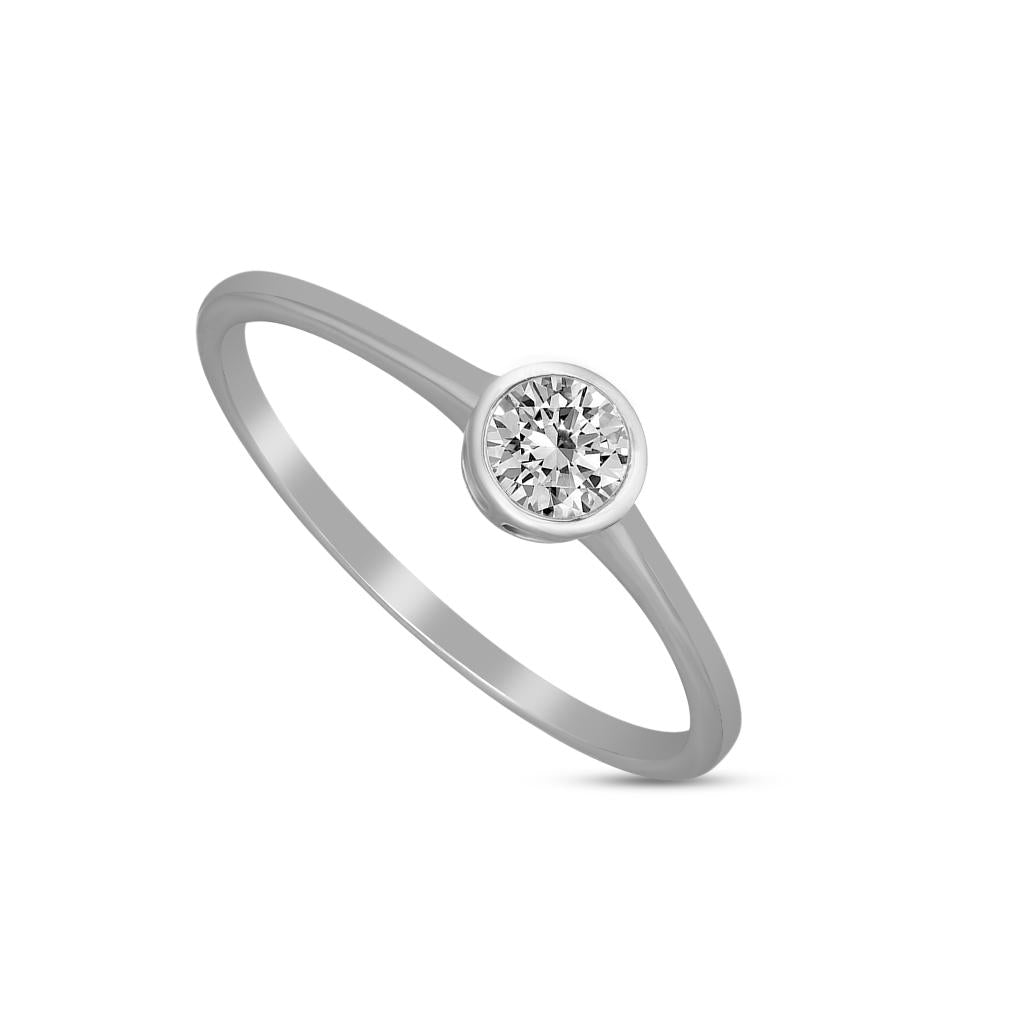 Ring - Wit Goud