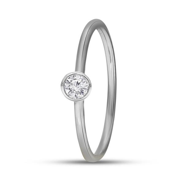 Ring - Wit Goud