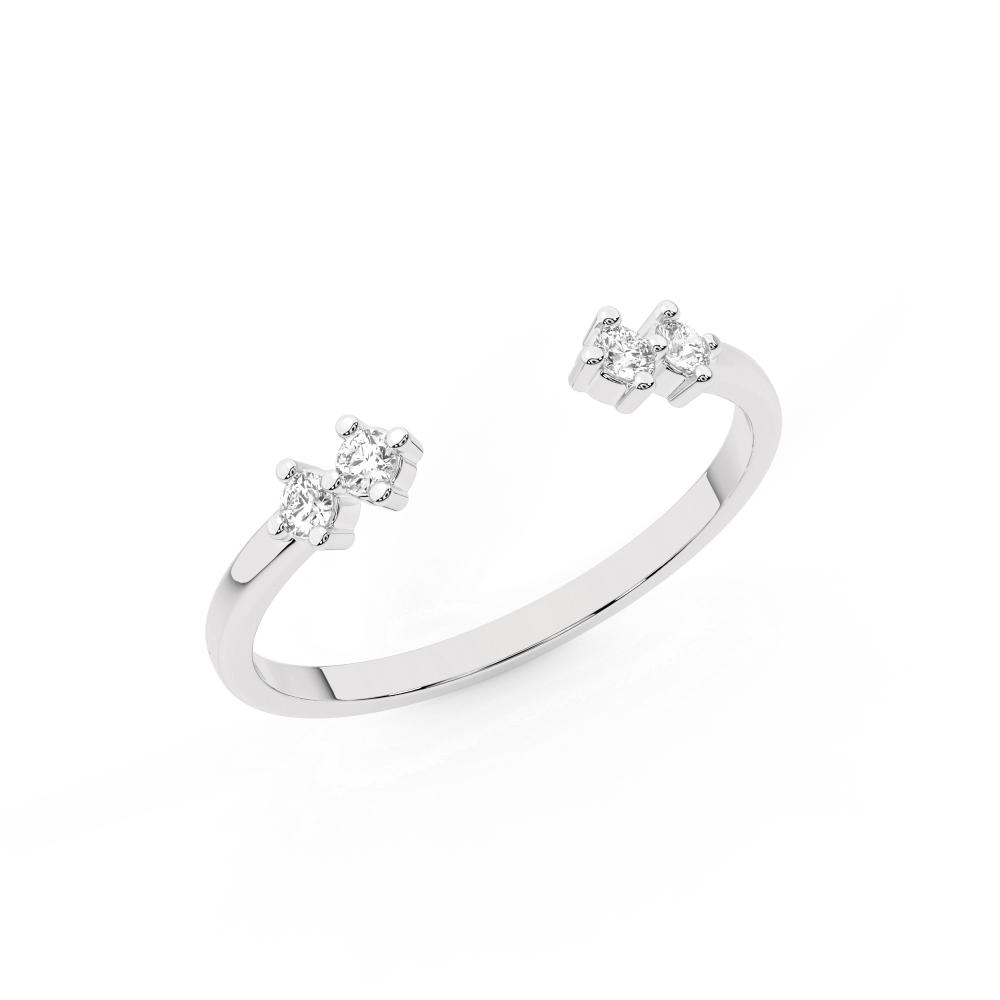 Ring - Wit Goud