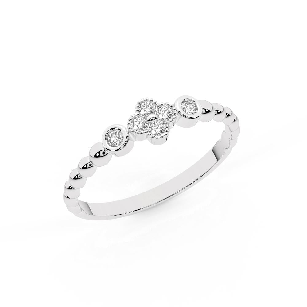 Ring - Wit Goud