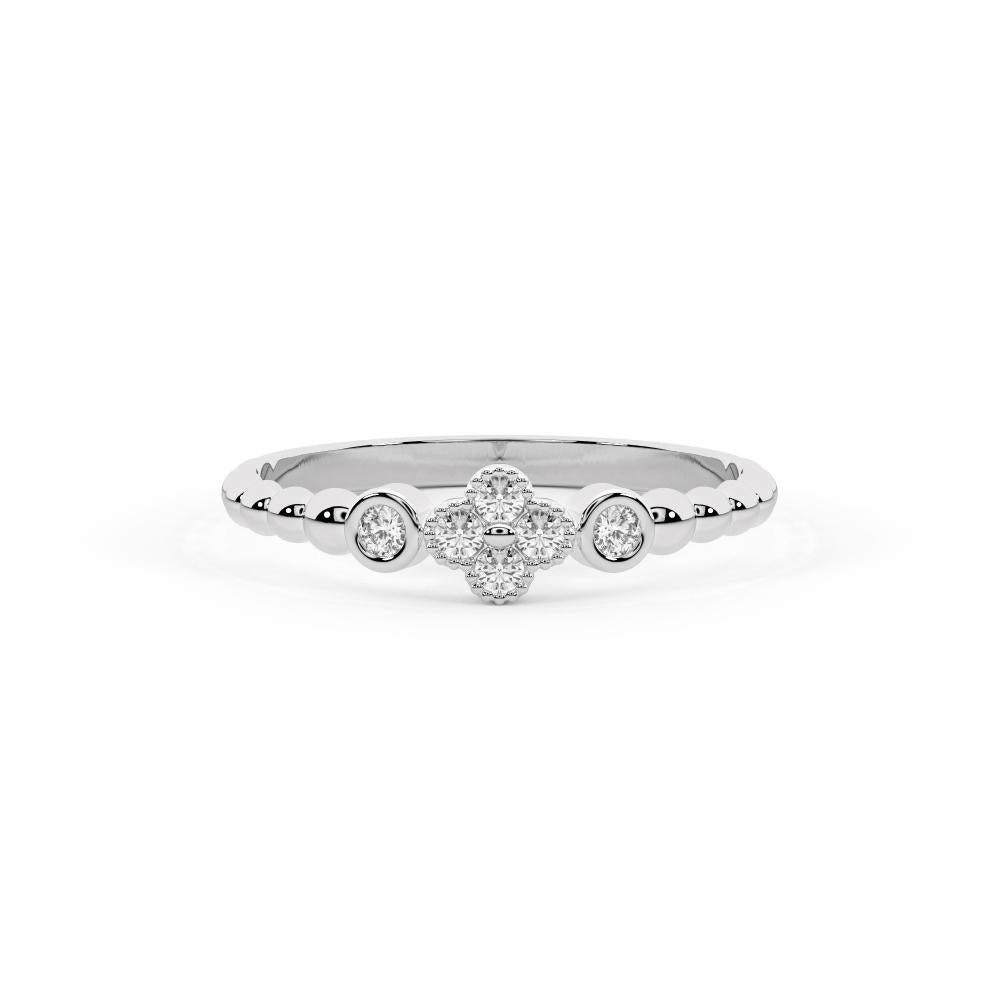 Ring - Wit Goud