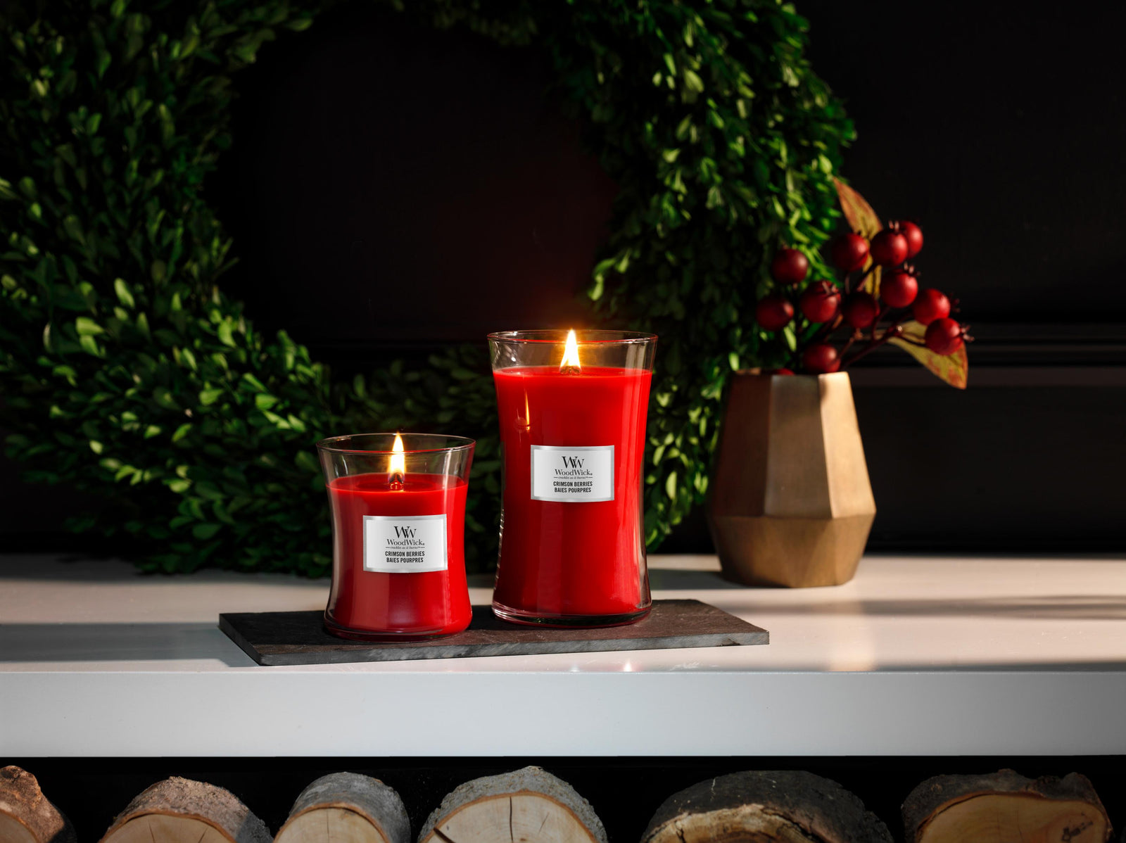 WW Crimson Berries Medium Candle