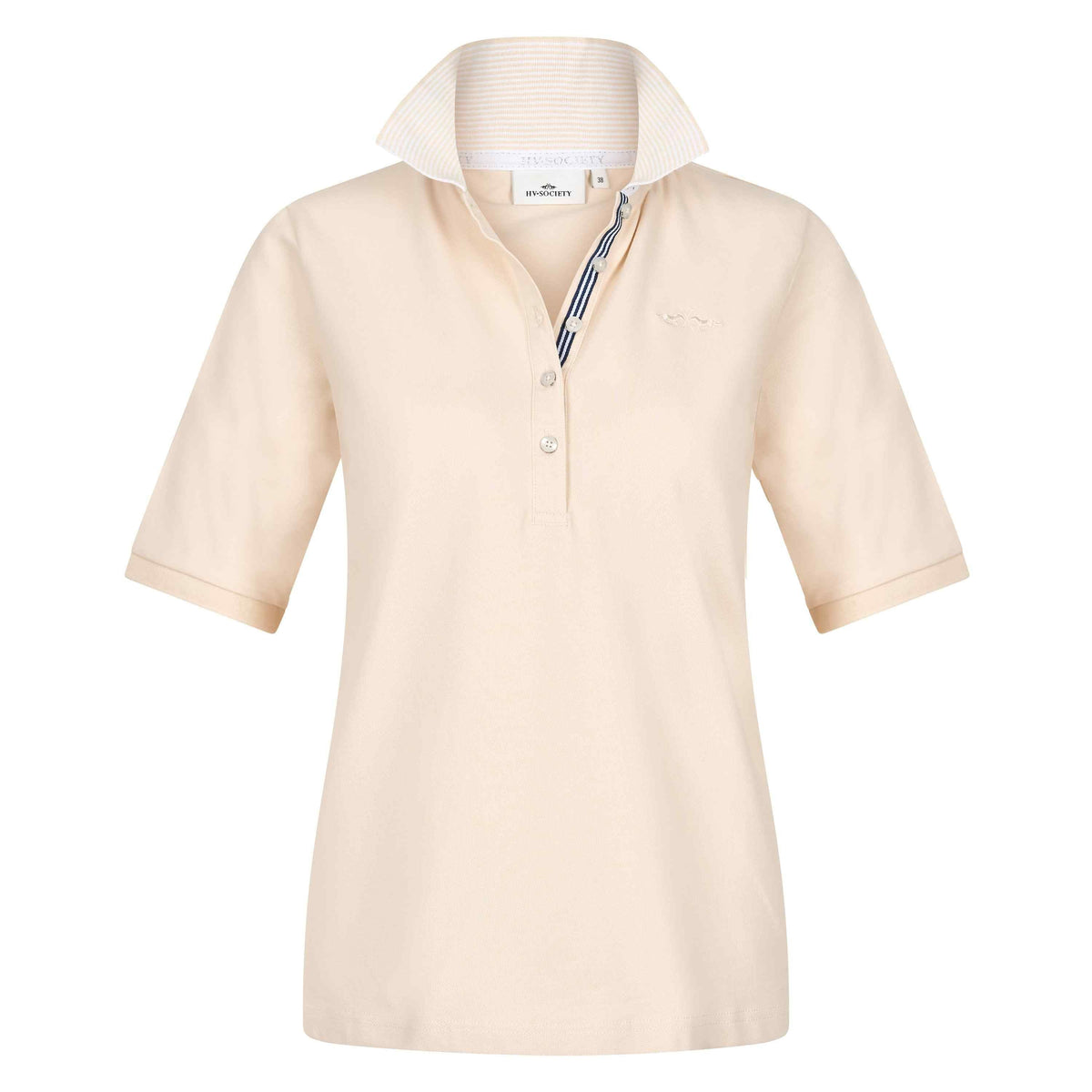 Hv Society - Femme - Polo - Beige