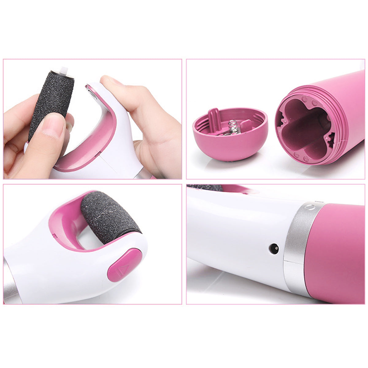 Ponceuse Pieds Electrique - Rose