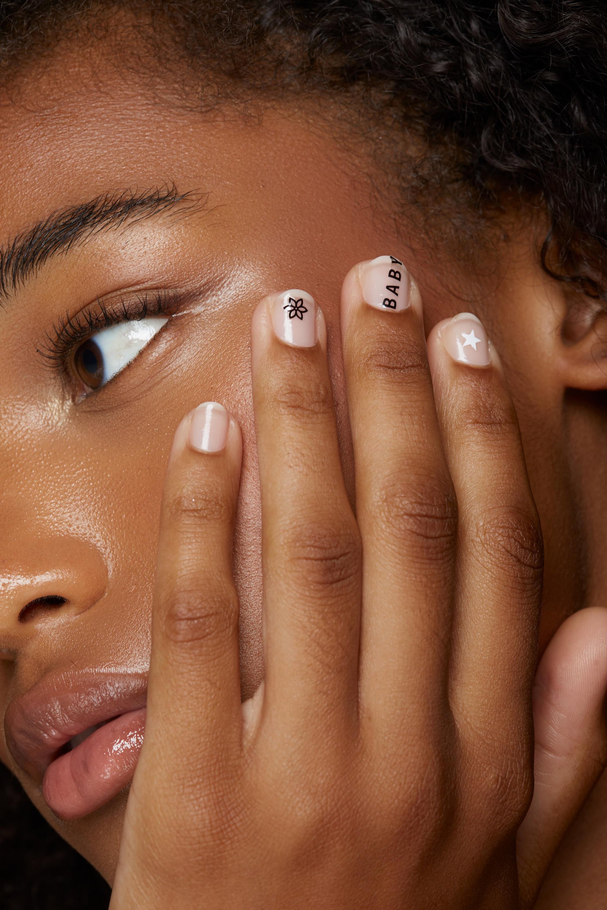 Nail Art Black&White - Noir/Blanc