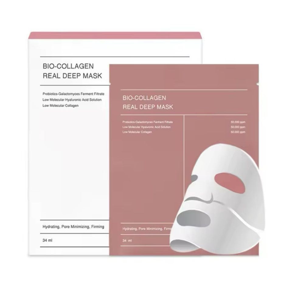 Masque Lifting Visage Collagene - Transparent