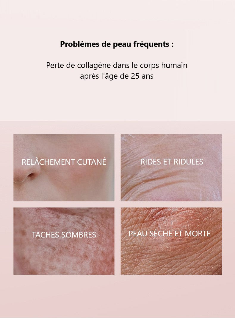 Masque Lifting Visage Collagene - Transparent