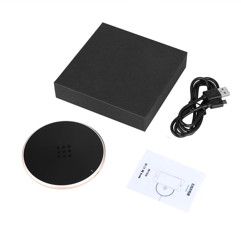 Chargeur Rapide A Induction - Or/Noir