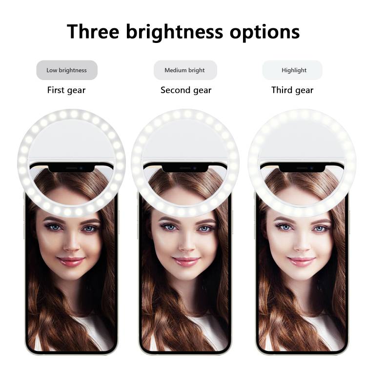 Ring Light - Anneaux Lumineux - Blanc