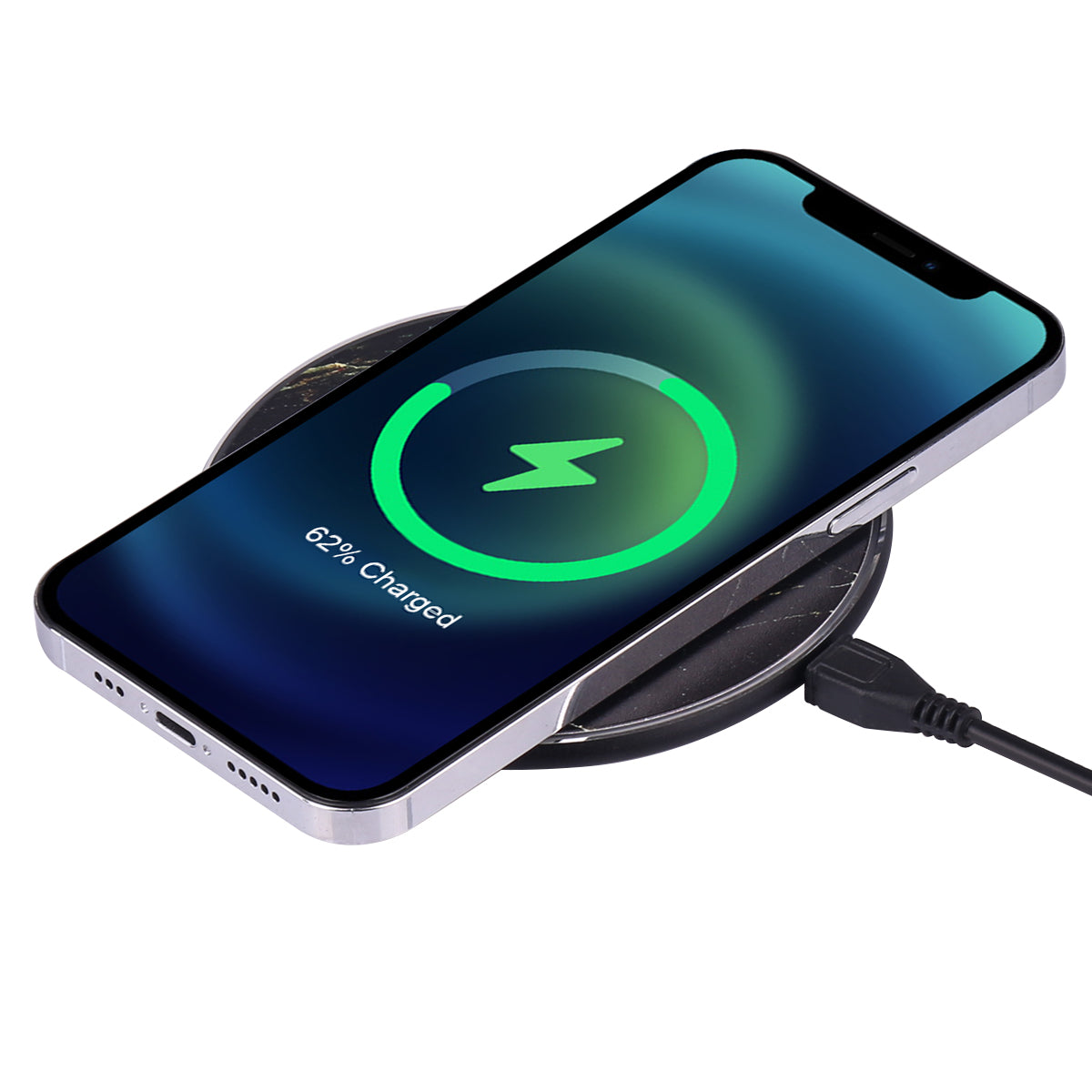 Chargeur Rapide A Induction - Noir Mabre