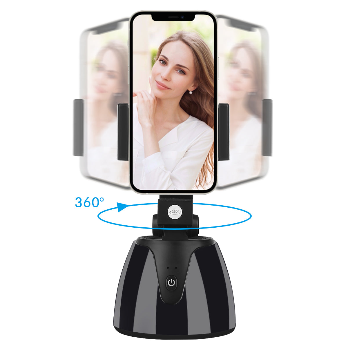 Support Telephone Intelligent Rotation 360° - Noir
