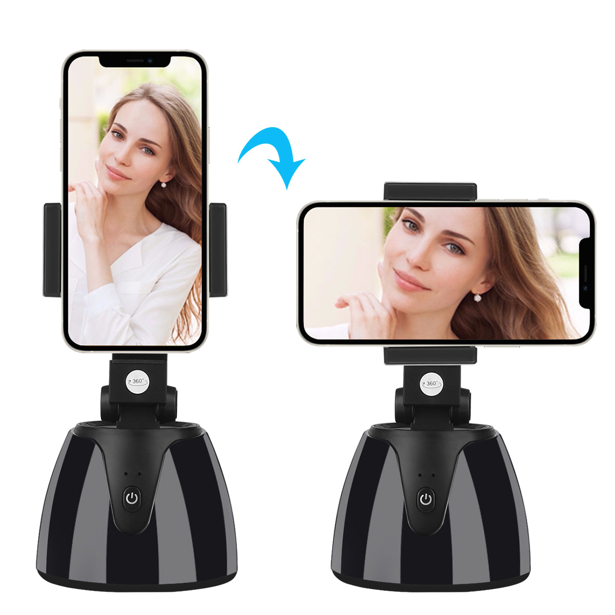 Support Telephone Intelligent Rotation 360° - Noir