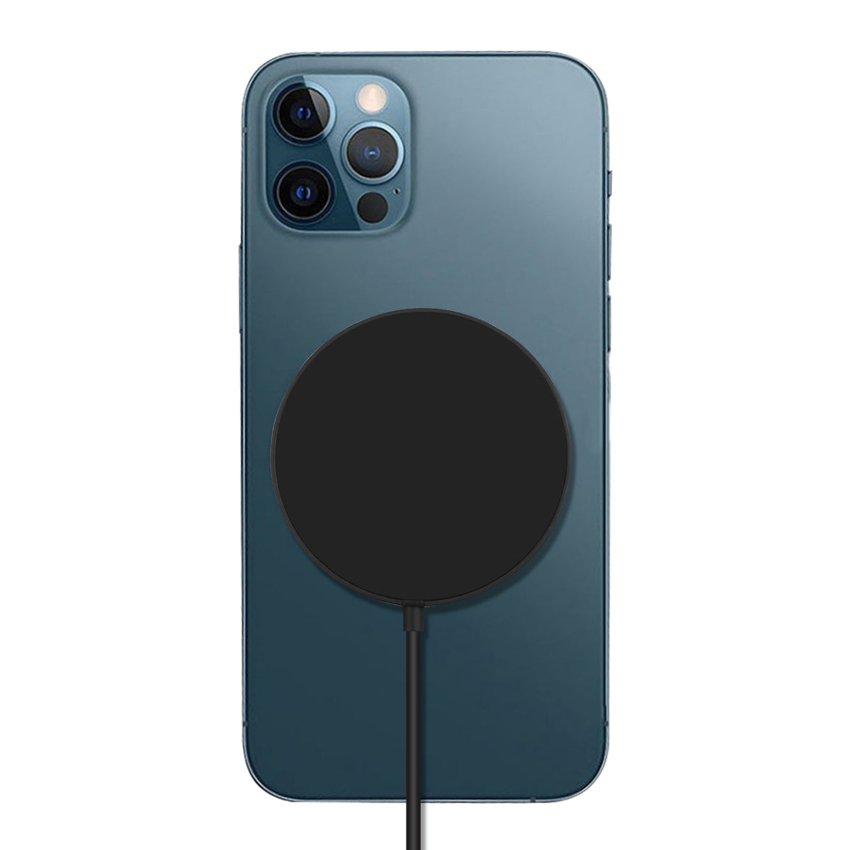 Chargeur Rapide Sans Fil Magnetique - Noir 