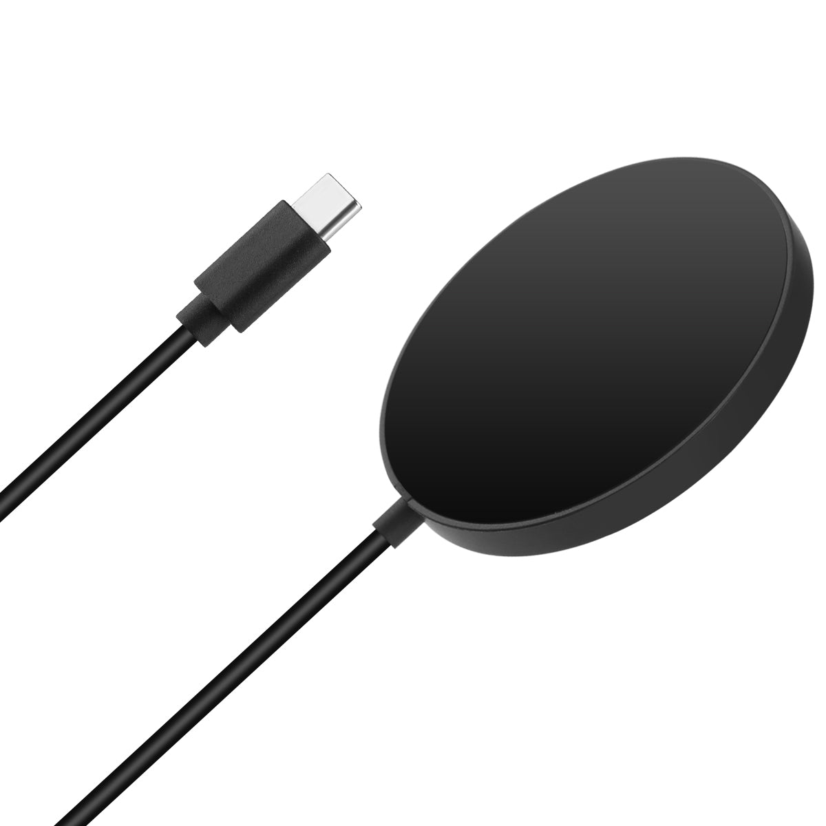 Chargeur Rapide Sans Fil Magnetique - Noir 