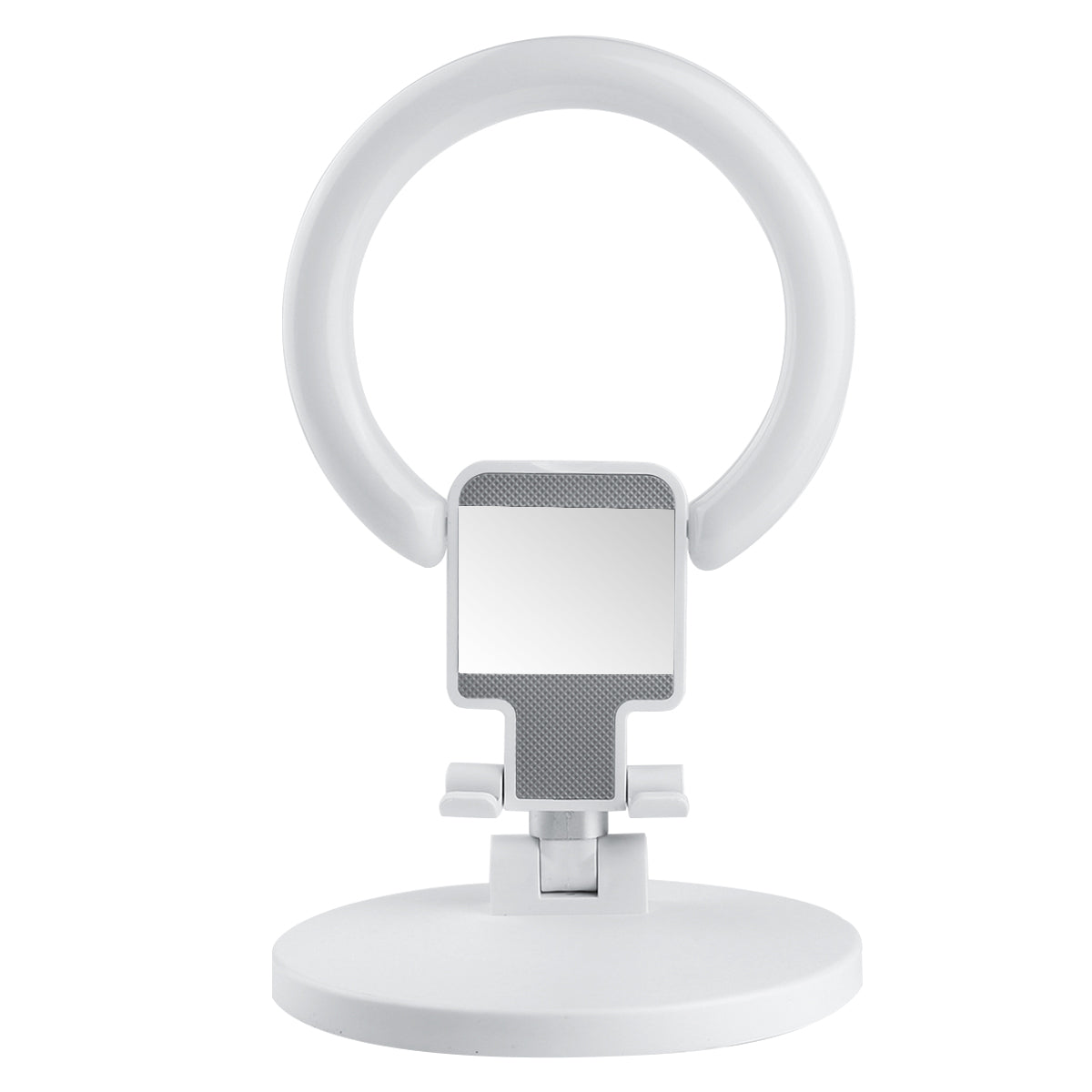 Support Telephone Ring Light - Blanc