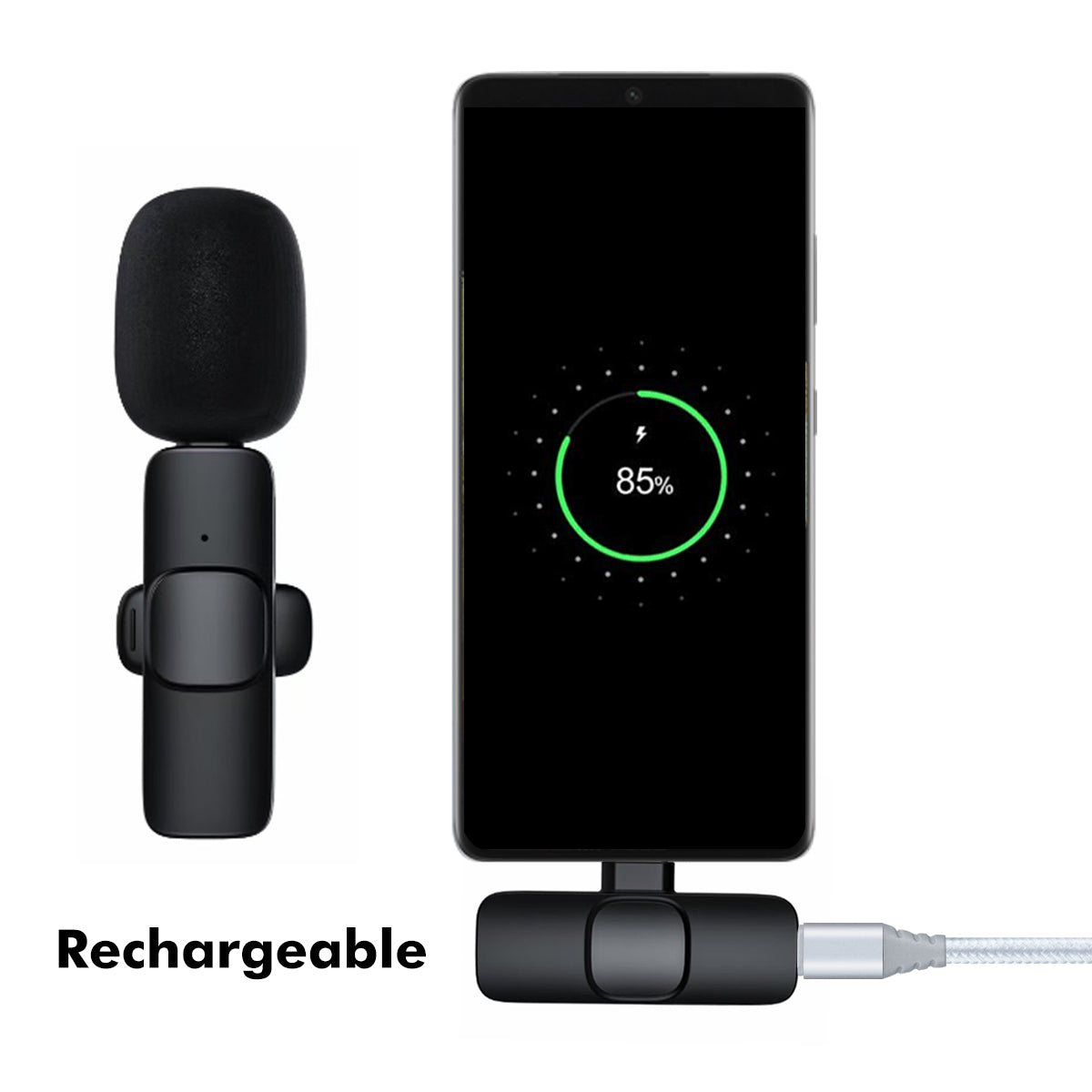 Microphone Usb C  - Noir