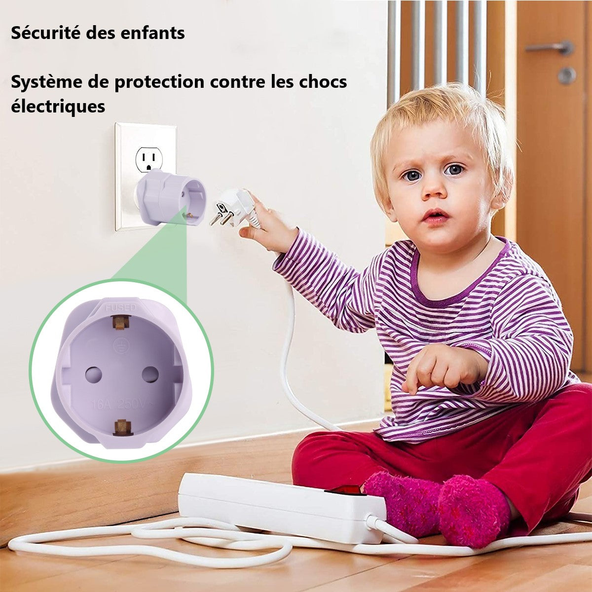 Adaptateur Secteur - Blanc