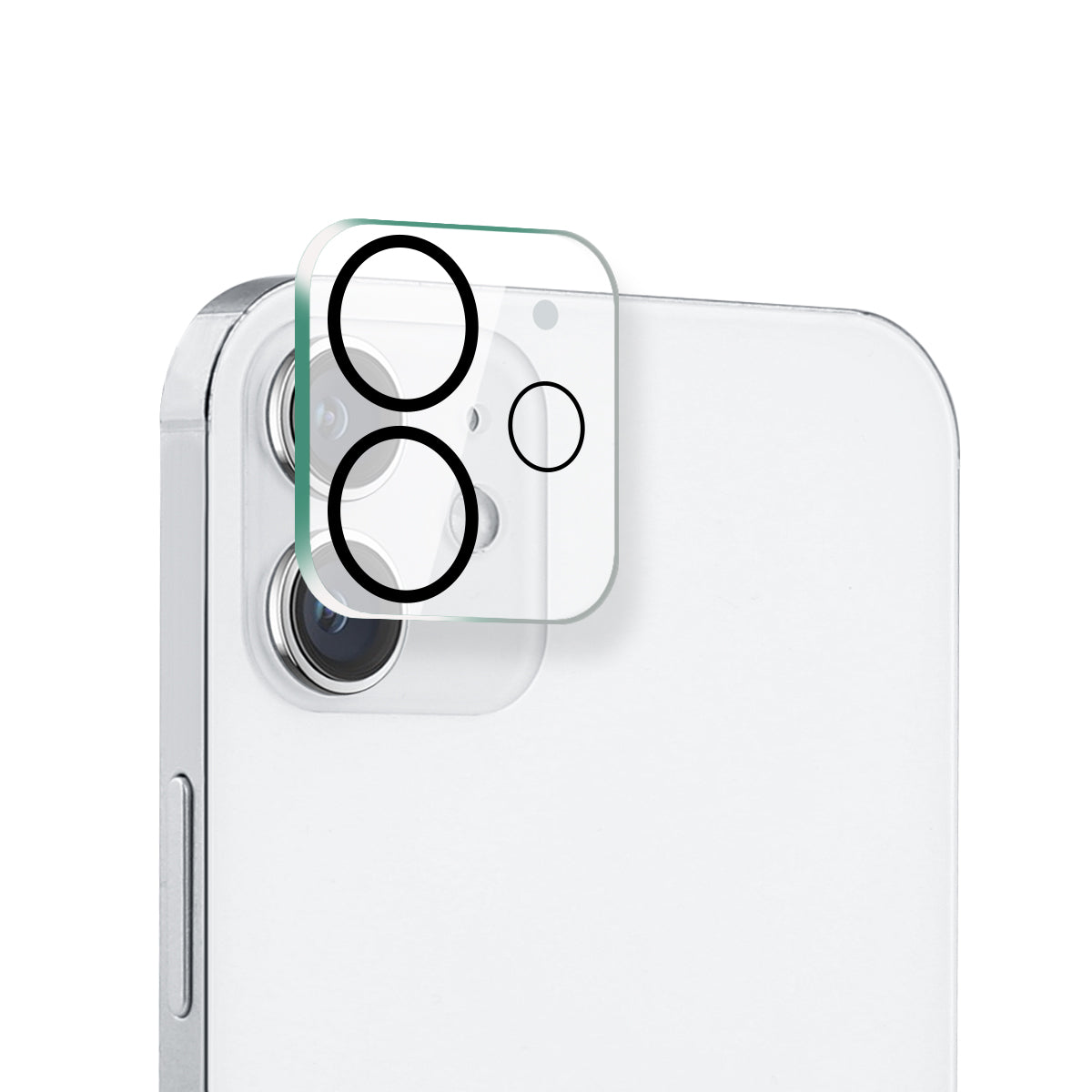 Protecteur D'Objectif Pour Iphone 12 - Noir