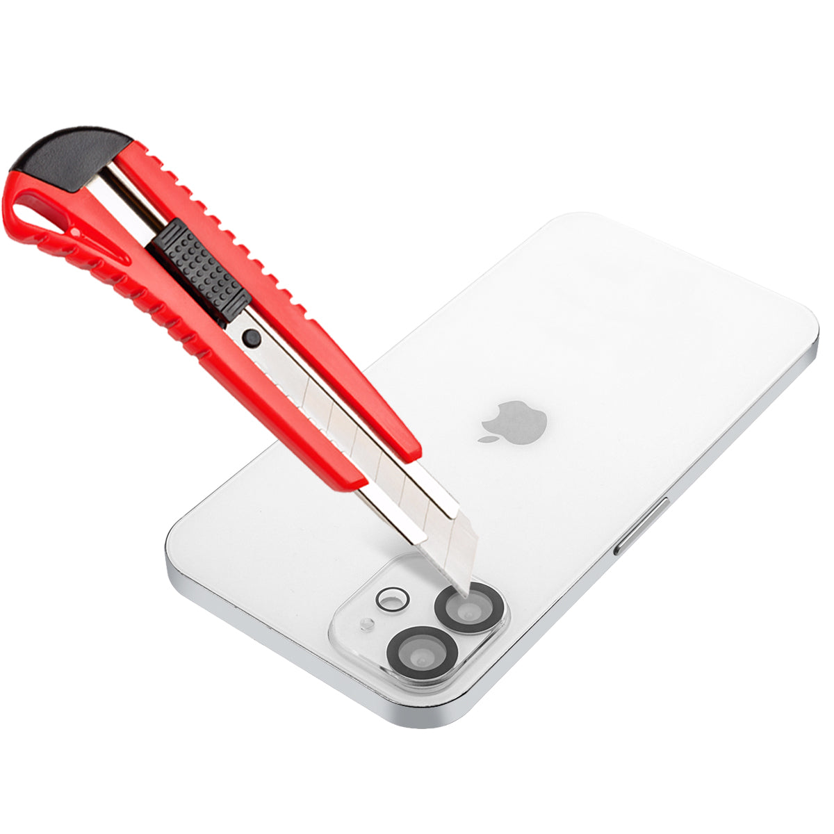 Protecteur D'Objectif Pour Iphone 12 - Noir