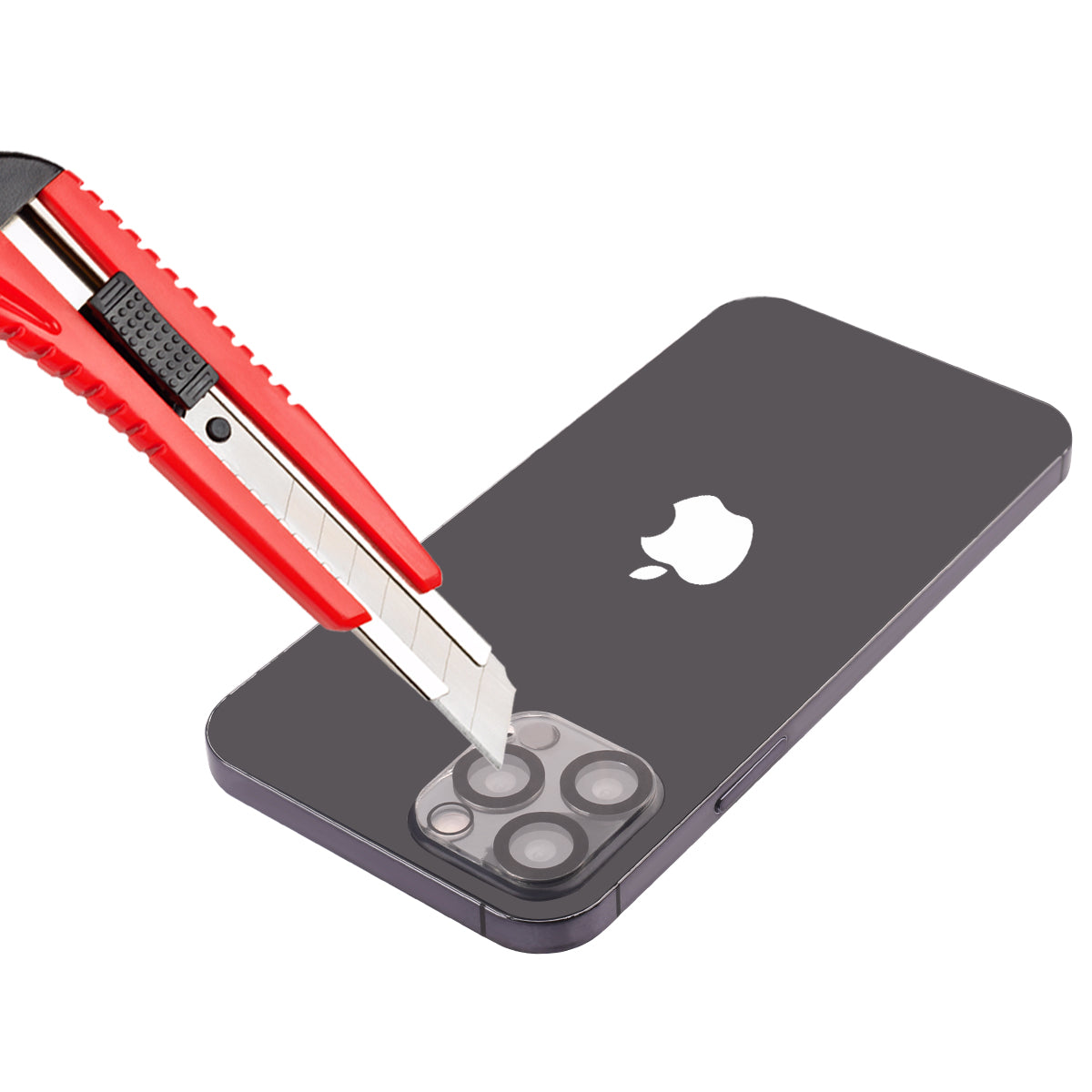 Protecteur D'Objectif Pour Iphone 12Pro - Noir