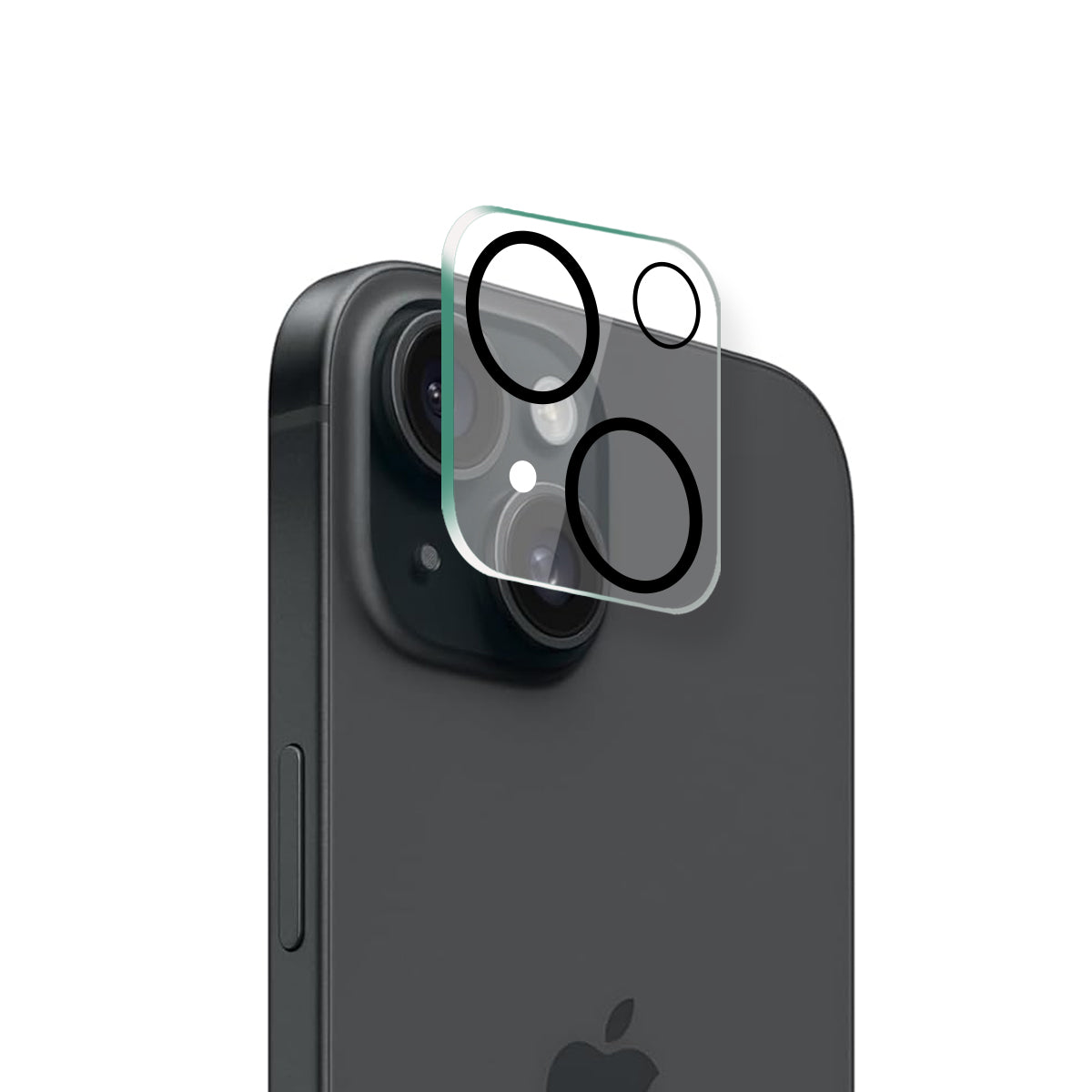 Protecteur D'Objectif Pour Iphone 15 - Transparent