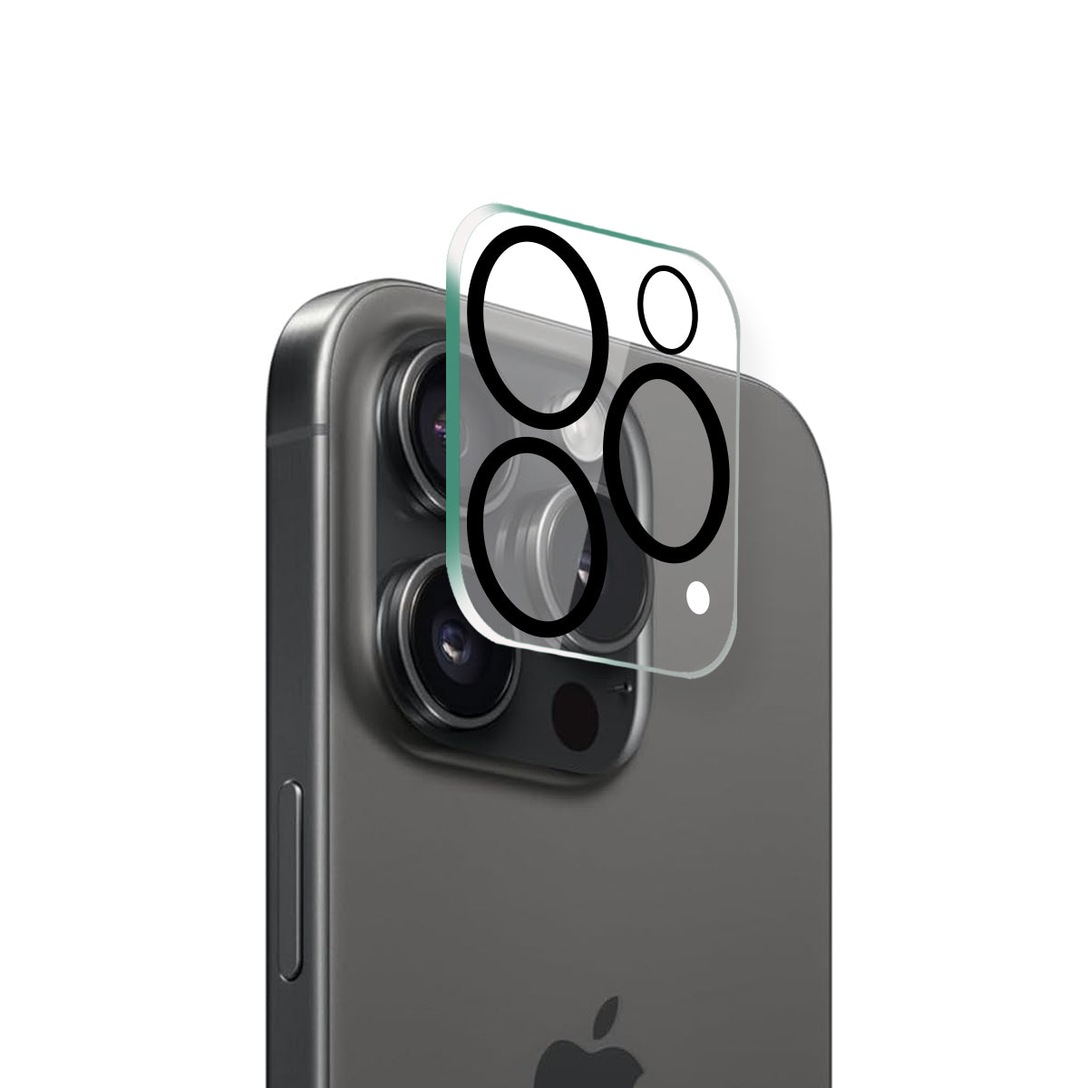 Protecteur D'Objectif Pour Iphone 15 Pro - Transparent