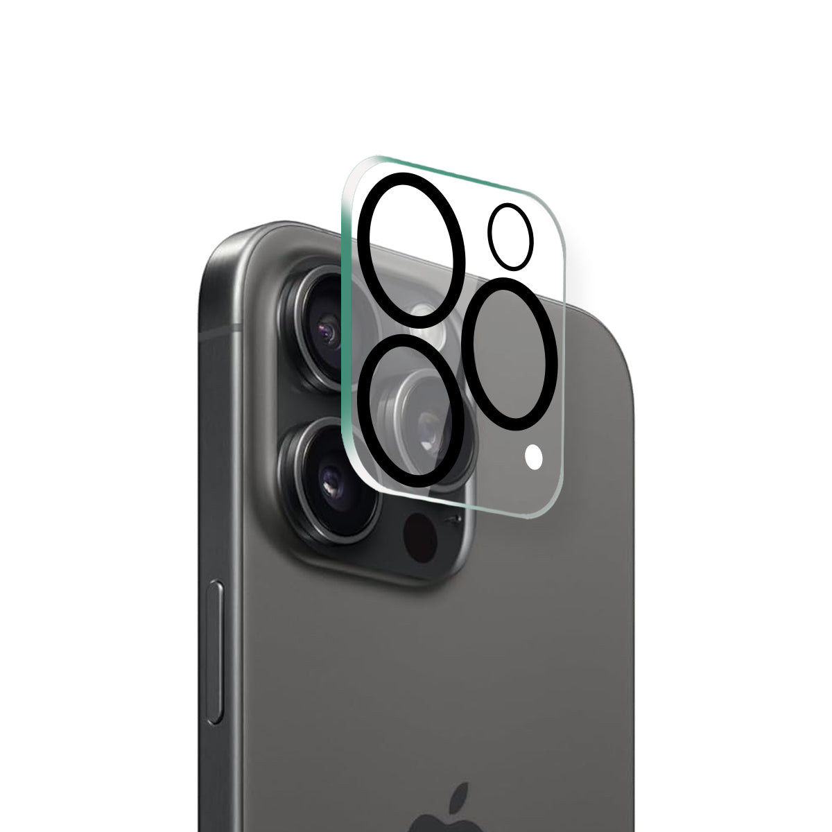 Protecteur D'Objectif Pour Iphone 15 Pro Max - Transparent
