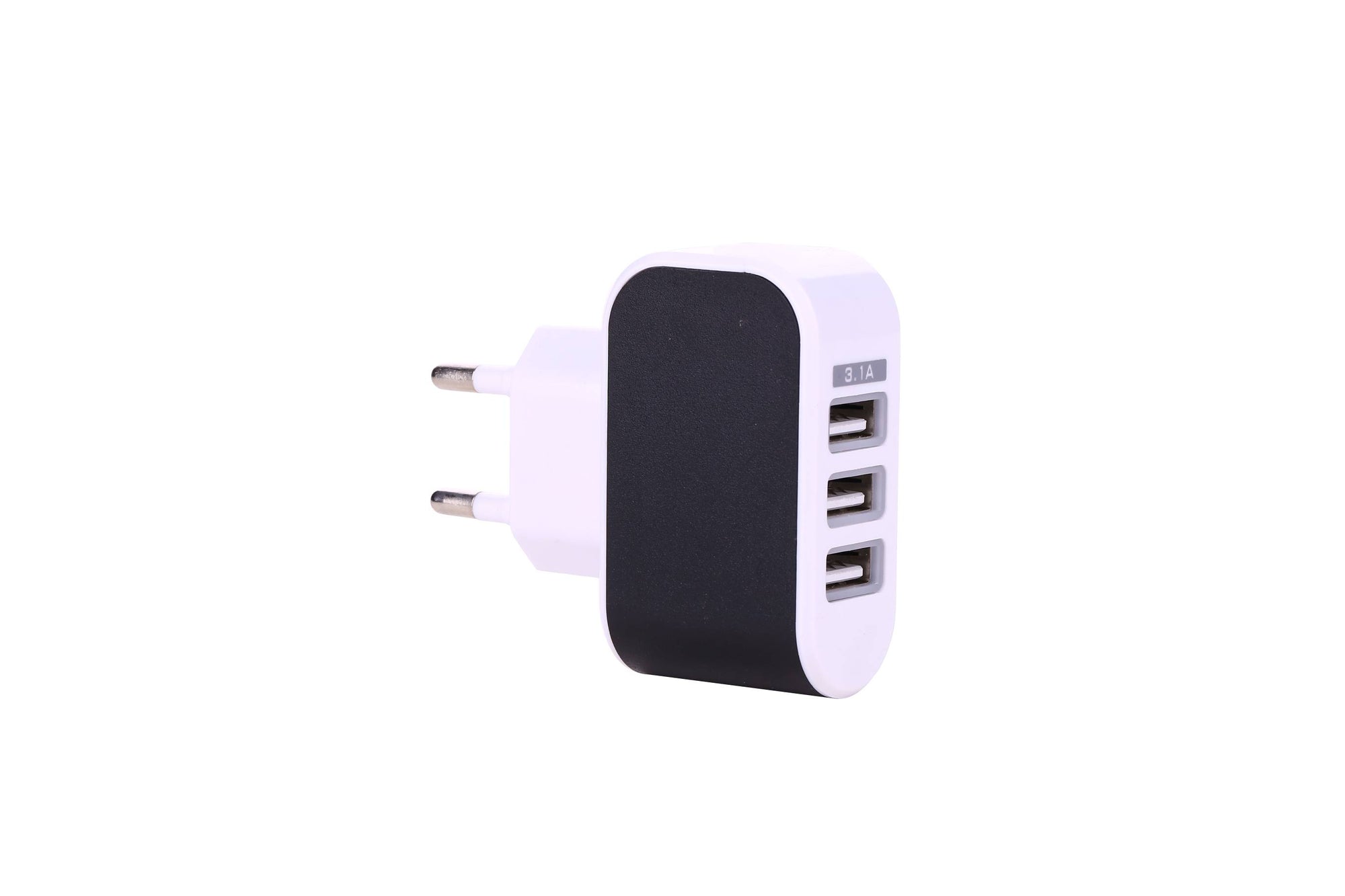 Chargeur Secteur 3 Ports Usb  - Noir