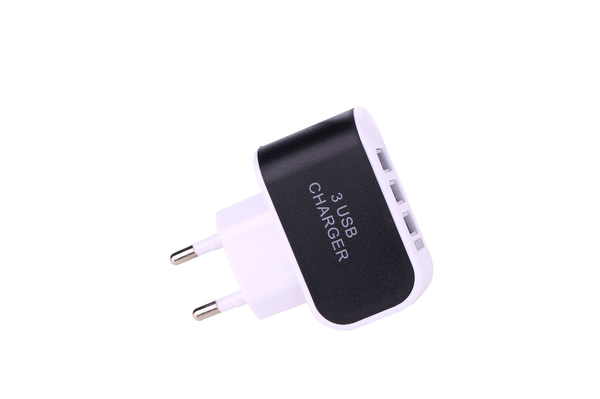 Chargeur Secteur 3 Ports Usb  - Noir
