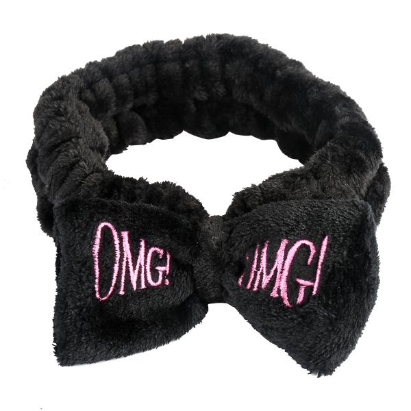 Bandeau Cheveux De Soin  - Noir