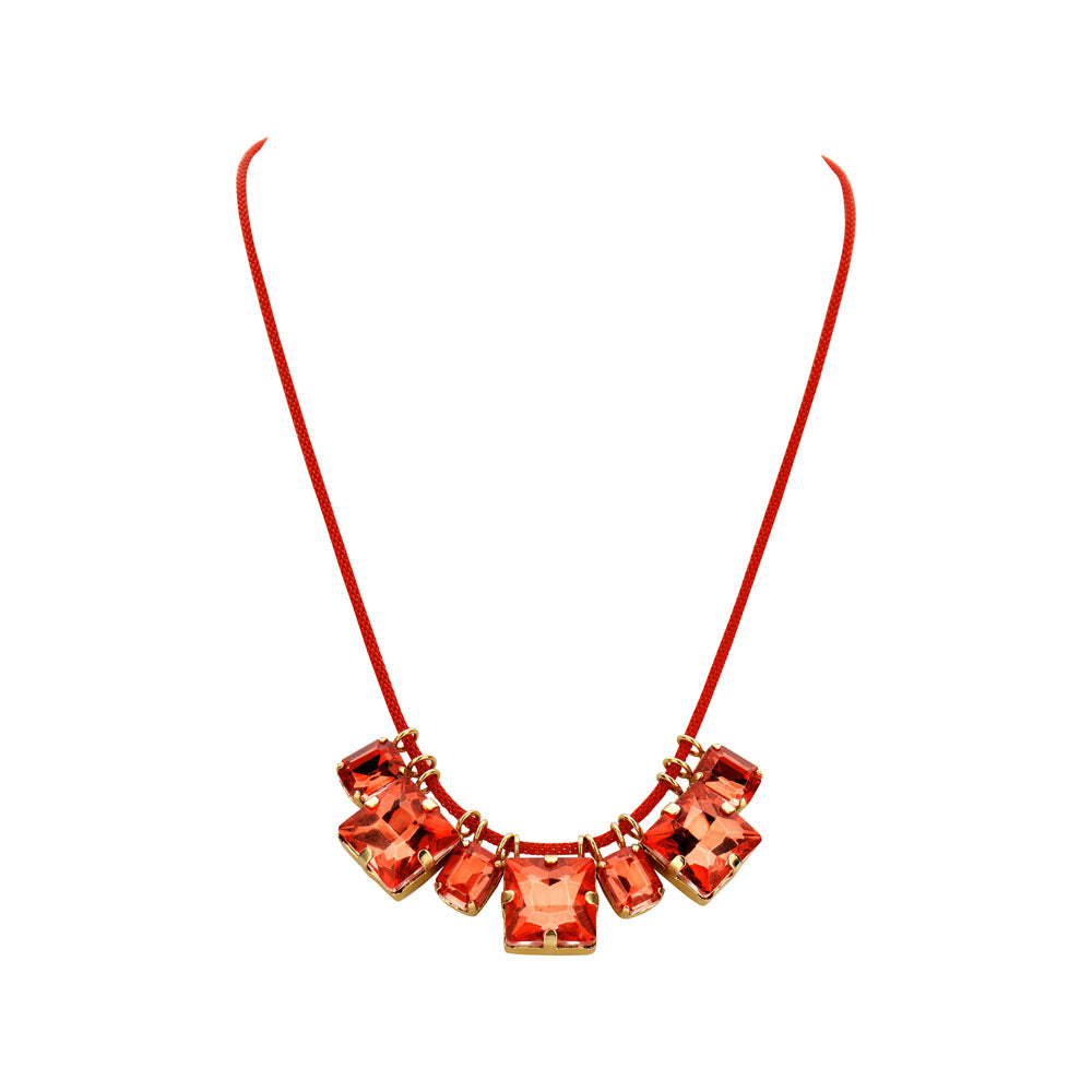 Collier - Bhutan - Orange