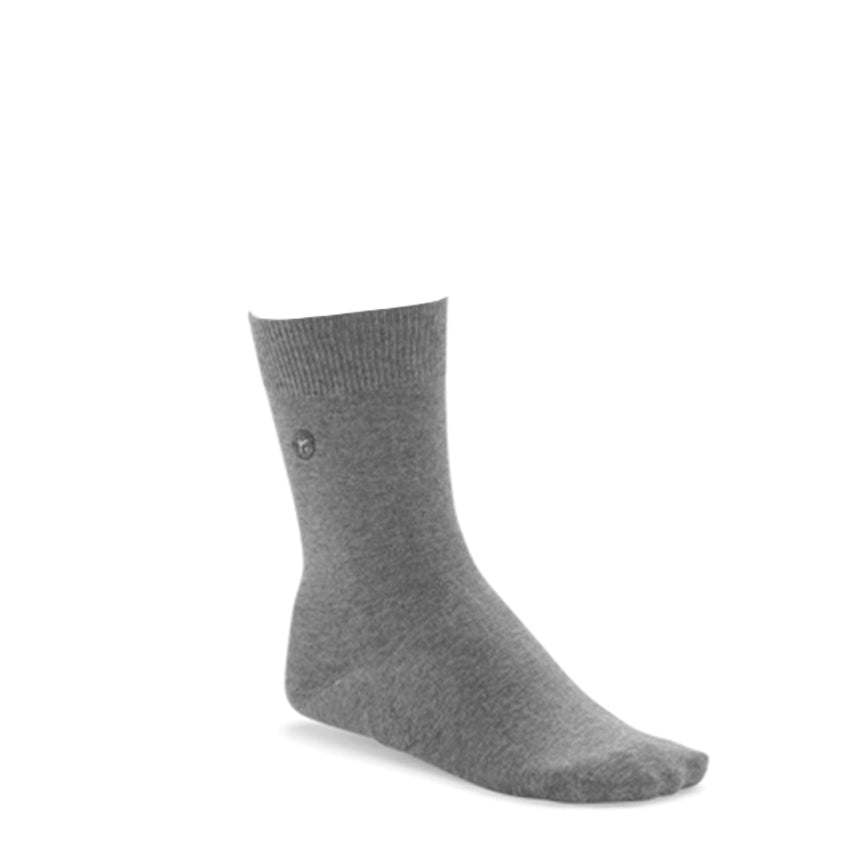 Cotton Sole Men Grey Melange