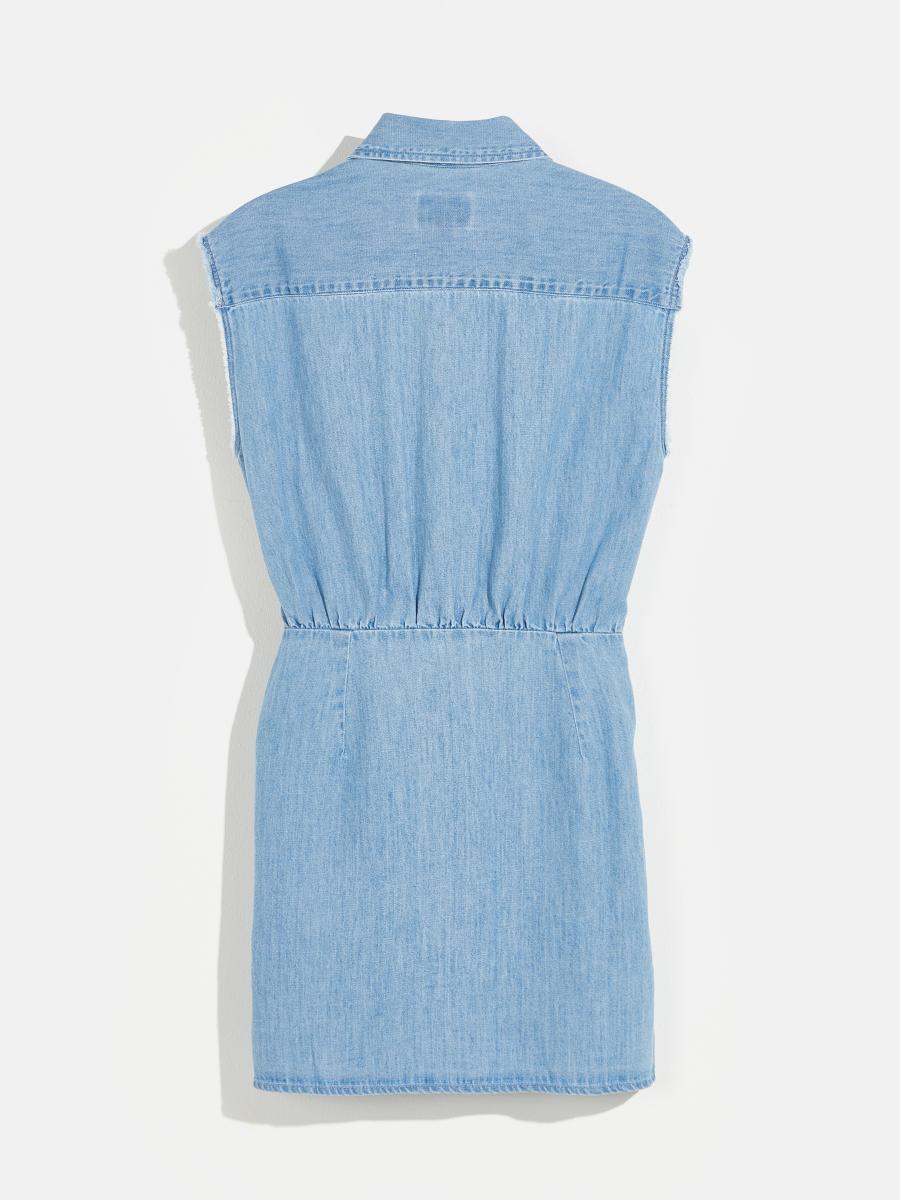 Robe - Violet - Md Blue Bleach