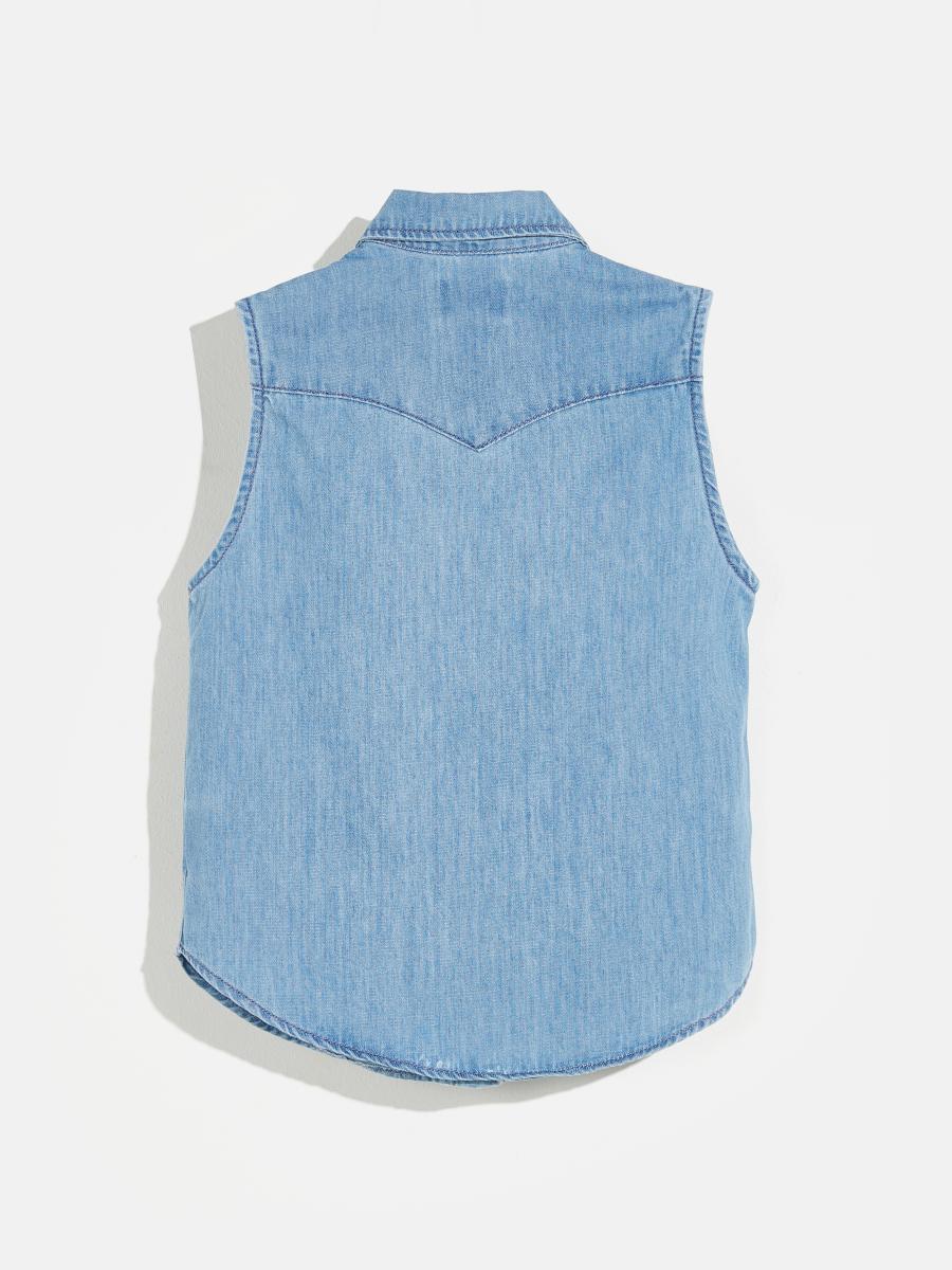 Chemise - Patent - Md Blue Bleach
