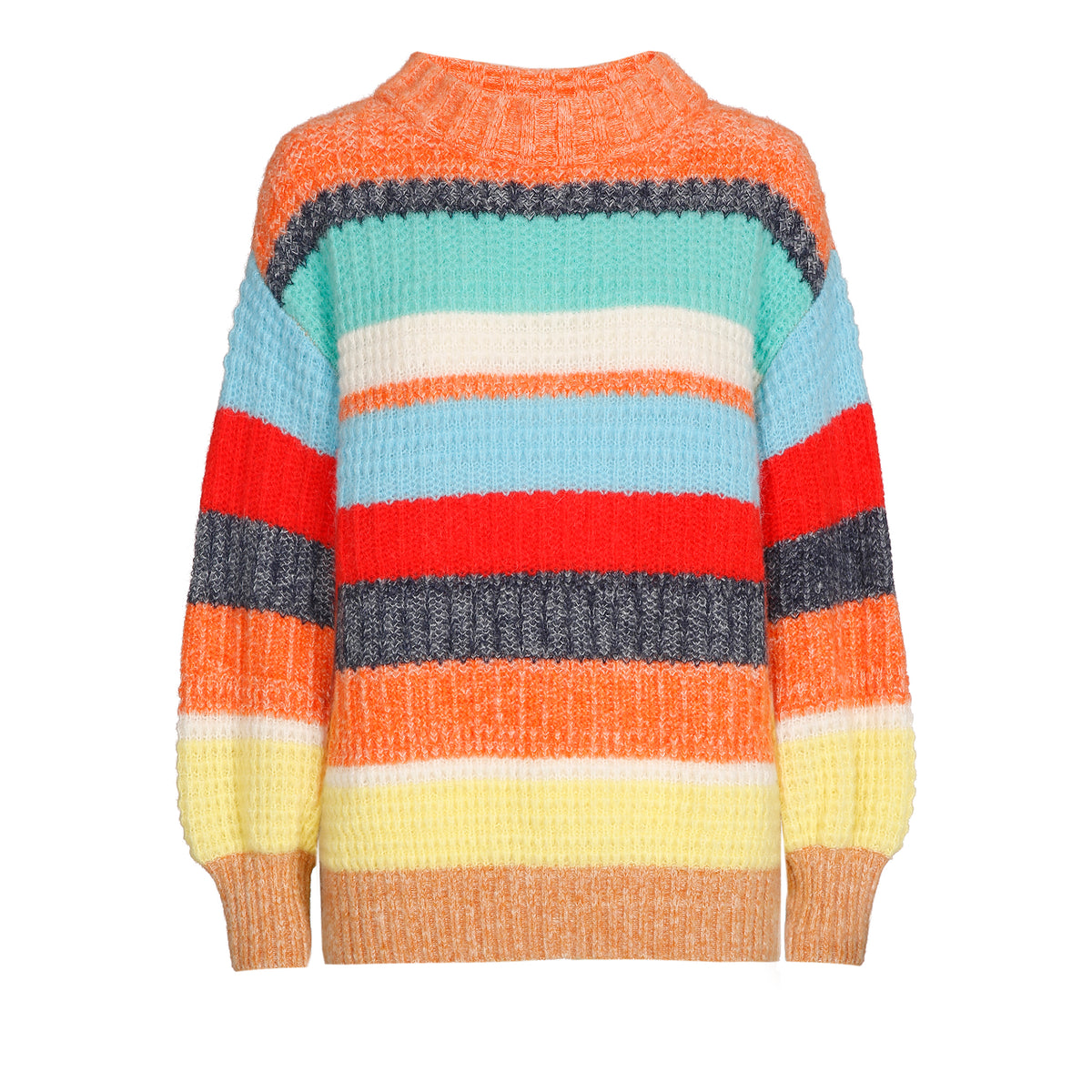 Bowy Roundneck Multicolor Stripe