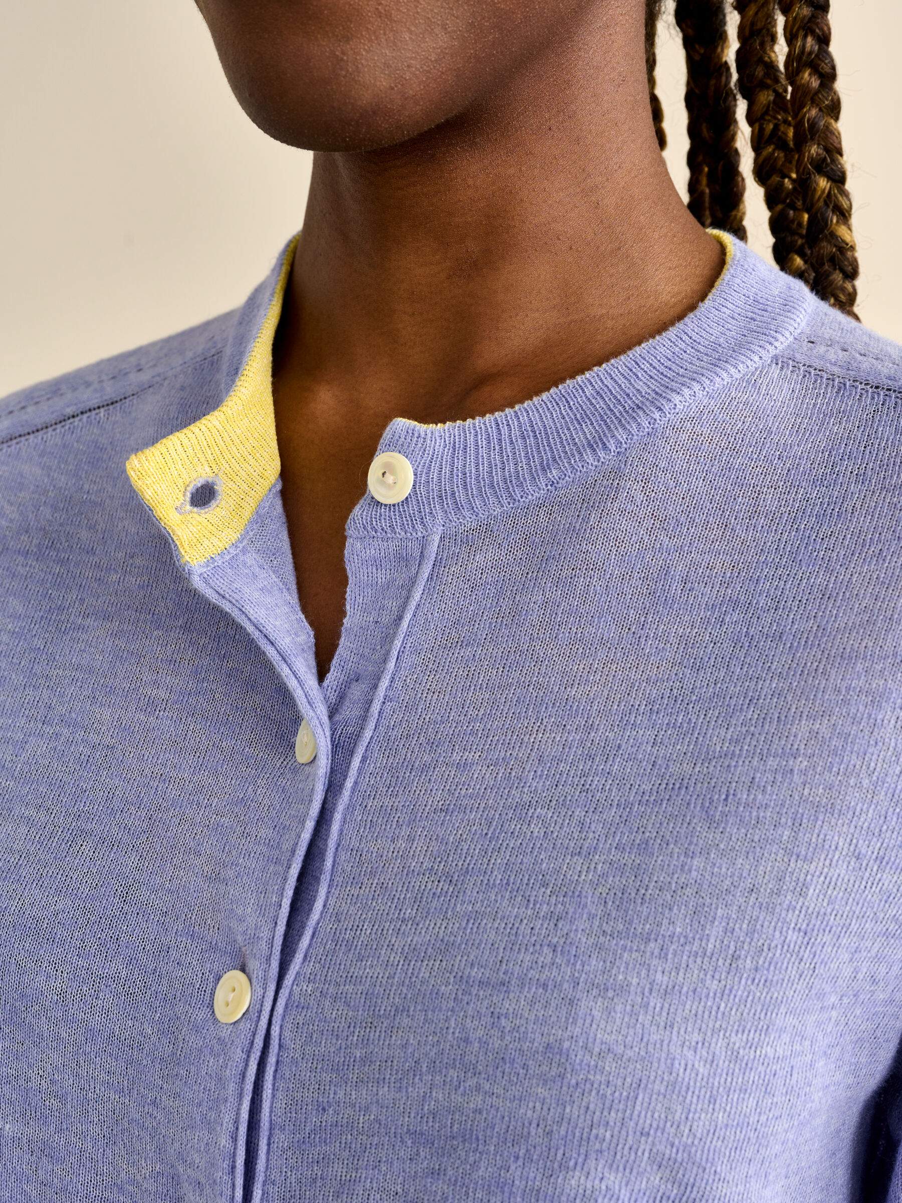 Knitwear - Neeta K1118U - Lavender - W