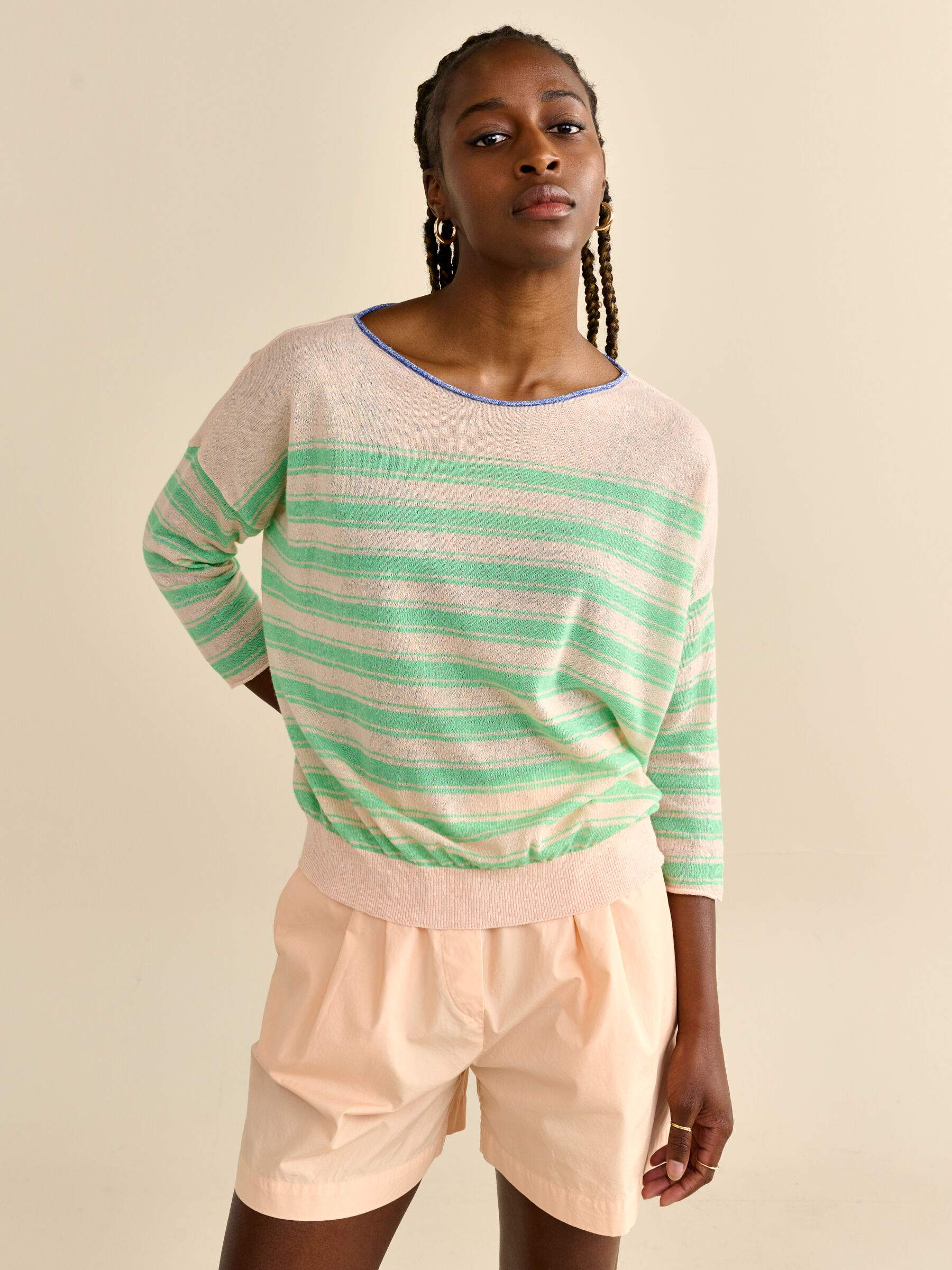 Knitwear - Neep31 K1118S - Stripe C - W