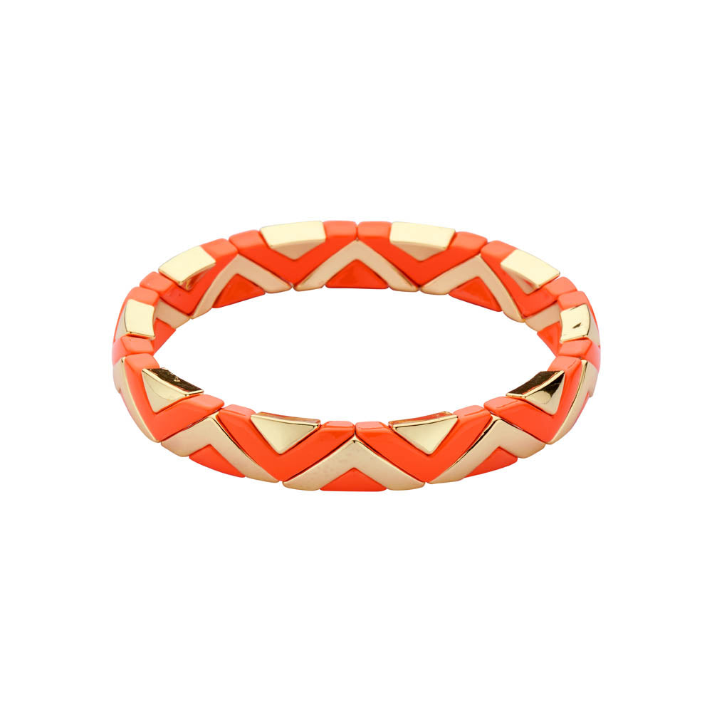 Bracelet - Cab 14 Orange