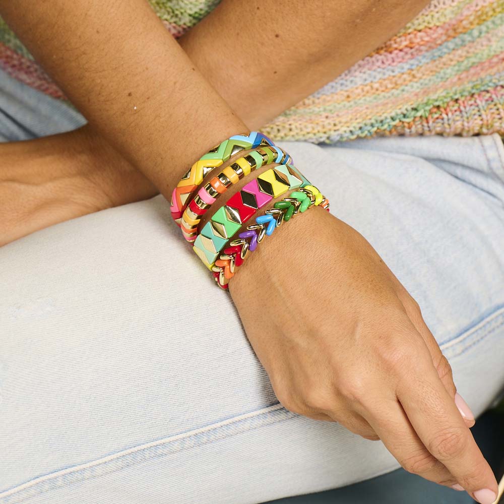 Bracelet - Cab 33 Multicolore