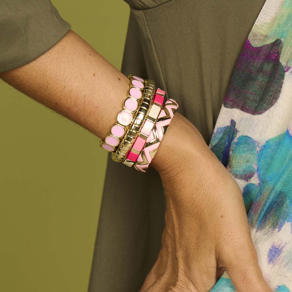 Bracelet - Cab 46 Rose