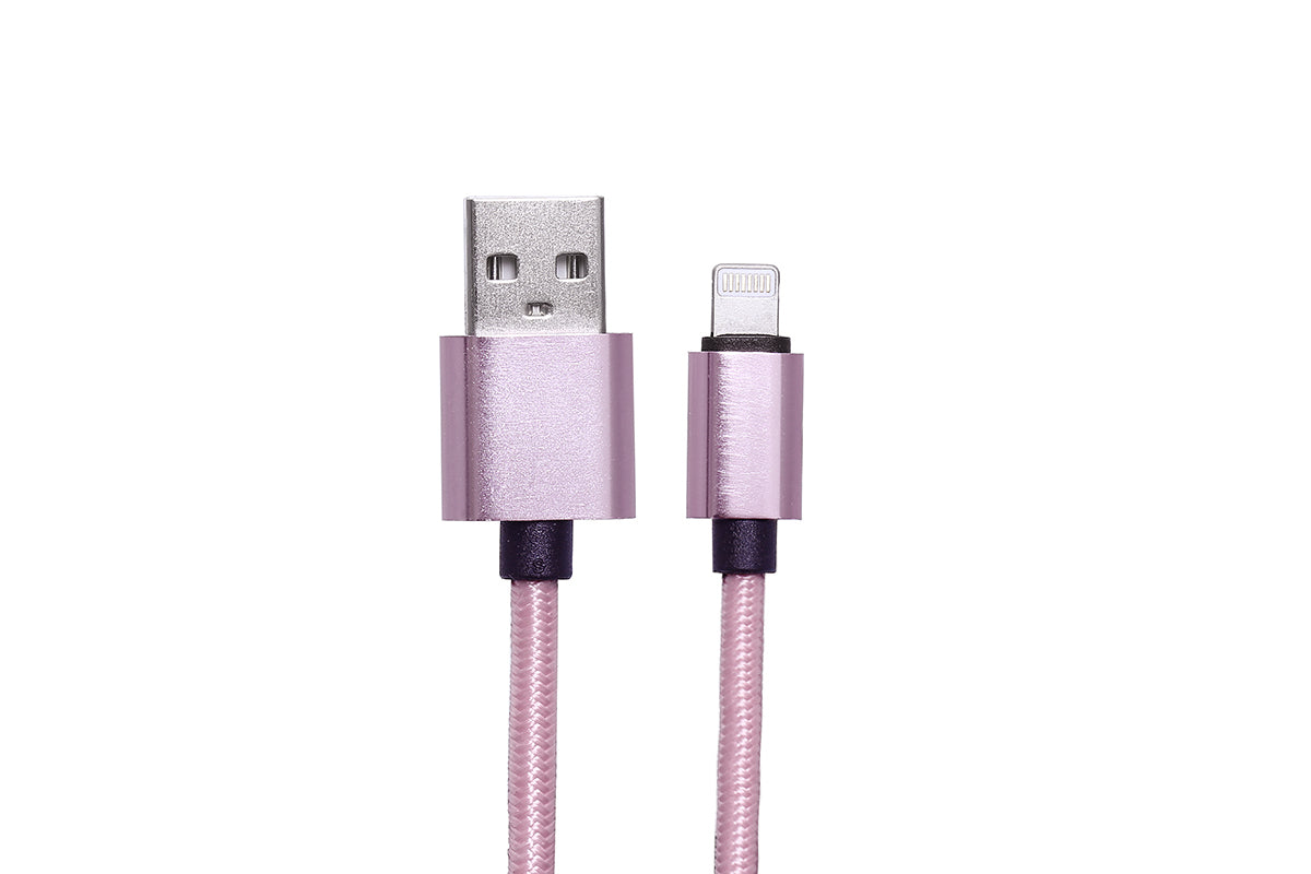 Cable Usb Vers Lightning 1 Metre - Rose